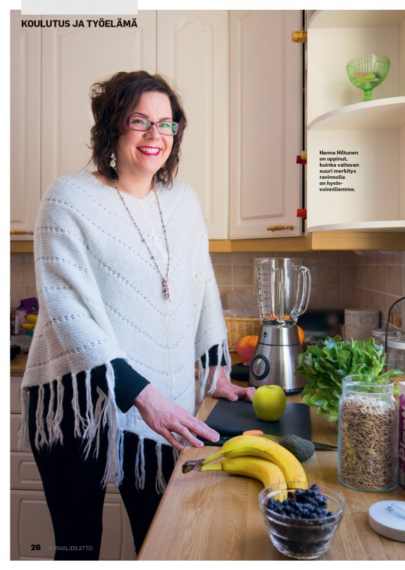 Ravintoneuvoja Hanna Hiltunen