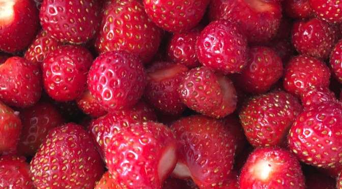 Luomumansikat talteen